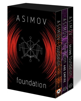 Foundation 3-Book Boxed Set: Foundation, Foundation and Empire, Second Foundation Paperback Del Rey Books