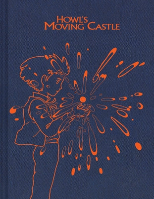Open sketchbook with illustrations from Howl's Moving Castle by Studio Ghibli, published by Chronicle Books.