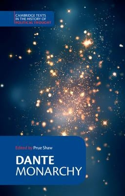 Paperback of Dante: Monarchy by Cambridge University Press, showing the book cover with title and author details.
