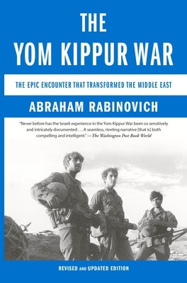 Paperback book titled "The Yom Kippur War" by Schocken Books Inc, featuring the cover with historic imagery related to the Middle East conflict.