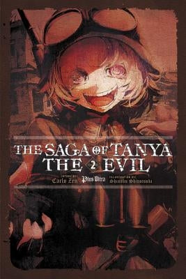 Paperback of The Saga of Tanya the Evil Vol. 2 light novel by Yen on, showing the front cover with artwork and title.