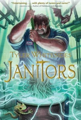 Paperback copy of Janitors: Volume 1 by Shadow Mountain, showing the book cover with title and author details.