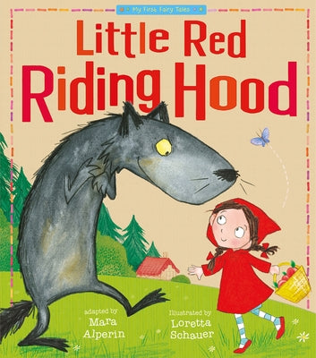 Paperback Little Red Riding Hood book by Tiger Tales featuring colorful cover art with Little Red Riding Hood in the forest.