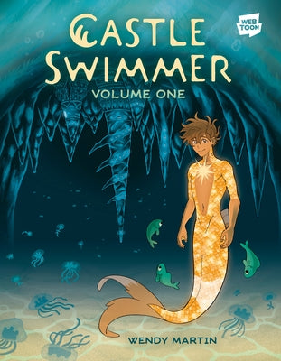 Paperback of Castle Swimmer: Volume 1 by Ten Speed Graphic featuring colorful cover art with a fantasy-themed castle and swimmer illustration.