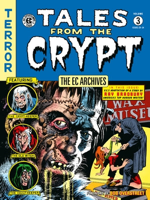 Paperback copy of The EC Archives Tales from the Crypt Volume 3 by Dark Horse Books with illustrated cover art.