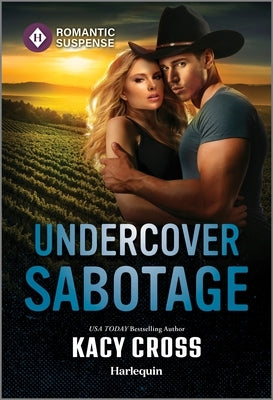 Cover of Harlequin Romantic Suspense mass market paperback "Undercover Sabotage" featuring a suspenseful scene with shadowy figures.