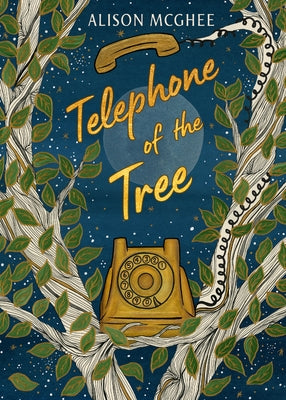 Paperback copy of "Telephone of the Tree" by Rocky Pond Books, showing the book's cover with colorful illustrations.