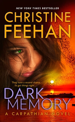 Cover of the mass market paperback "Dark Memory" by Berkley Books featuring a dark-themed design and title text.