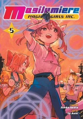 Paperback of Magilumiere Magical Girls Inc., Vol. 5 by Viz Media, showing colorful cover art with magical girl characters.