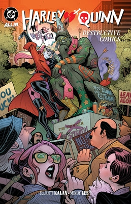 Harley Quinn Vol. 1 Destructive Comics paperback by DC Comics, featuring Harley Quinn on the cover.