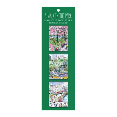 Michael Storrings Walk in the Park Magnetic Bookmarks Other Galison