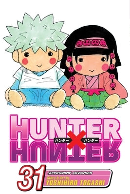 Paperback of Hunter X Hunter Volume 31 by Viz Media featuring colorful manga cover art with characters from the series.