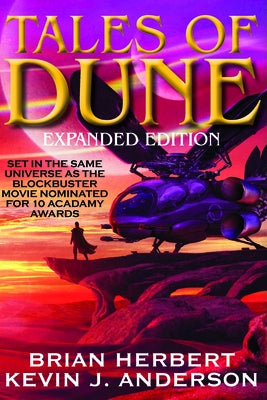 Paperback edition of Tales of Dune by CAEZIK SF & Fantasy featuring a cover with desert and sci-fi elements.