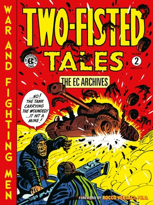 Paperback of The EC Archives: Two-Fisted Tales Volume 2 by Dark Horse Books, featuring vintage comic book cover art and illustrations.