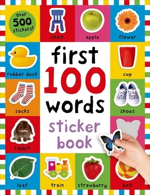 First 100 Stickers: Words: Over 500 Stickers Paperback Priddy Books Us