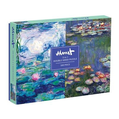Monet 500 Piece Double Sided Puzzle Other Galison
