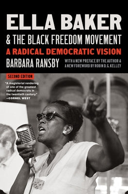 Paperback book titled "Ella Baker and the Black Freedom Movement" by University of North Carolina Press, showing the cover design.