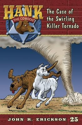 Paperback of The Case of the Swirling Killer Tornado by Maverick Books, showing the book cover with tornado illustration.