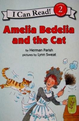 Paperback of Amelia Bedelia and the Cat by Greenwillow Books, featuring colorful cover art with Amelia and a cat illustration.