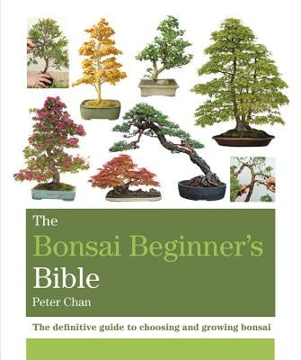 Paperback of The Bonsai Beginner's Bible by Mitchell Beazley, showing the book cover with bonsai tree illustrations.