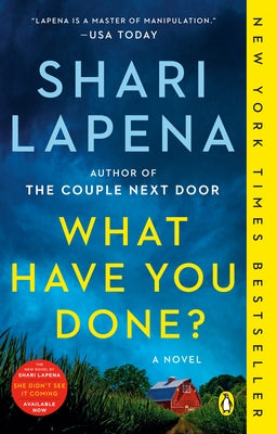 Paperback of "What Have You Done?" by Penguin Publishing Group featuring the book cover with title and author details.
