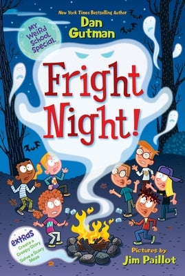 Paperback of My Weird School Special: Fright Night! by HarperCollins featuring colorful spooky illustrations on the cover.