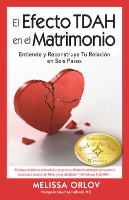 Paperback book titled "El Efecto Tdah En El Matrimonio" by Specialty Press, featuring a cover with text and design elements about ADHD and marriage.