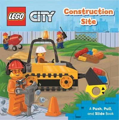 Lego(r) City. Construction Site: A Push, Pull and Slide Book Board Book MacMillan Children's Books