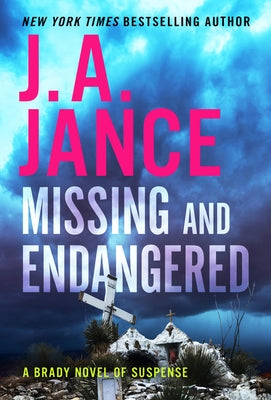 Mass market paperback of "Missing and Endangered" by William Morrow & Company, a suspense novel with a captivating cover design.