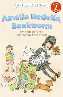 Amelia Bedelia Bookworm paperback book by Greenwillow Books, featuring colorful cover art with illustrations of Amelia Bedelia.