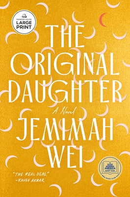 Paperback of "The Original Daughter" by Random House Large Print Publishing, showing the book cover with title and author details.