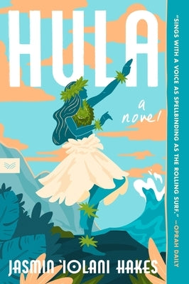 Harpervia Hula paperback book with cover design, featuring the title and author visible on the front.