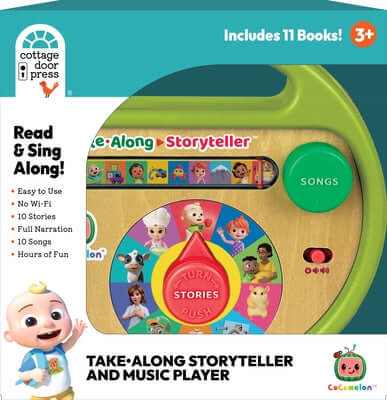 Cocomelon: Take-Along Storyteller Hardcover Kids Toys & Games