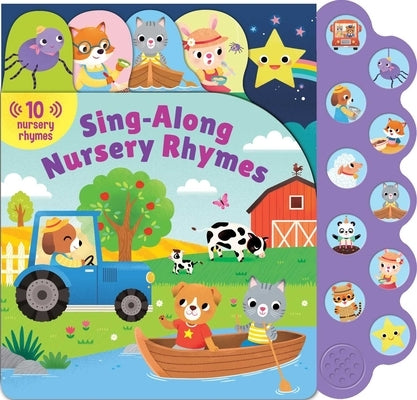 10-Button Sounds: Sing-Along Nursery Rhymes Board Book Silver Dolphin Books