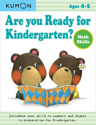 Kumon Are You Ready for Kindergarten? Math Skills Paperback Kumon Publishing North America