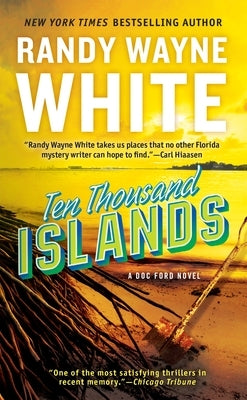 Cover of the mass market paperback "Ten Thousand Islands" by G.P. Putnam's Sons, featuring a scenic island landscape.
