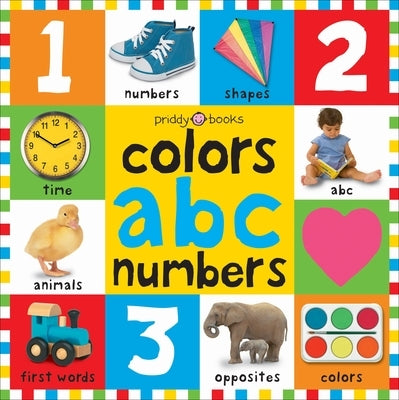 Big Board Books Colors, Abc, Numbers Board Book Priddy Books Us