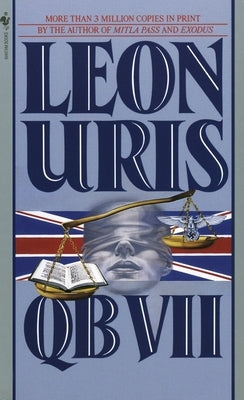 Cover image of the mass market paperbound book "Qb VII" by Bantam, featuring a colorful illustration on the front.