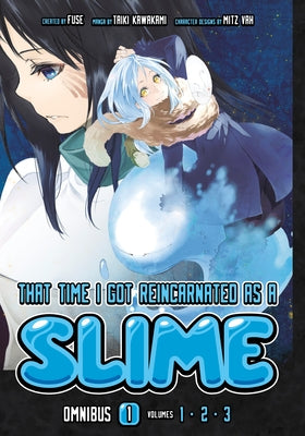 Paperback of That Time I Got Reincarnated as a Slime Omnibus 1 by Kodansha Comics, featuring colorful manga cover art.