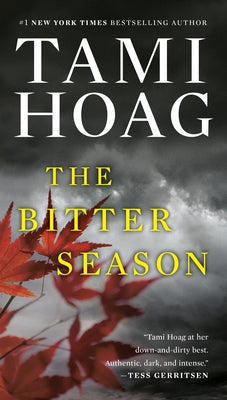 Cover of "The Bitter Season" mass market paperback by Dutton featuring winter landscape art.