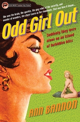 Paperback of Odd Girl Out by Cleis Press, showing the book cover with colorful artwork and title text.