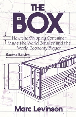 Paperback of "The Box" by Princeton University Press, showing the book cover with title and author, focusing on shipping container history.