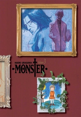 Paperback of Monster: The Perfect Edition, Vol. 3 manga by Viz Media featuring detailed cover art and spine on a white background.