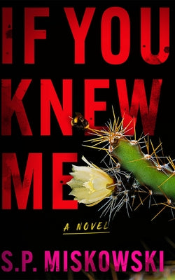 Paperback copy of "If You Knew Me" novel by Thomas & Mercer, with a person holding the book open.