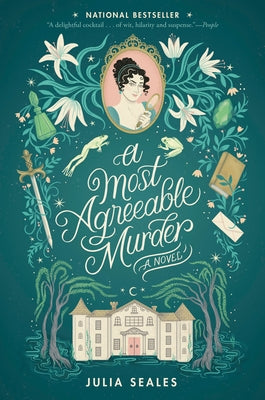 Paperback of A Most Agreeable Murder by Random House Trade, showing the book cover with title and author details.