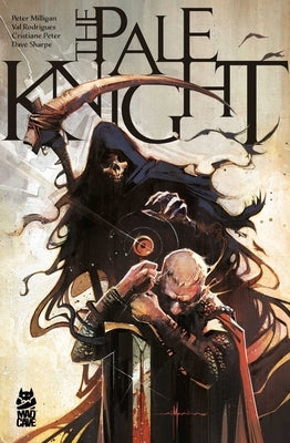Paperback of The Pale Knight comic book by Mad Cave Studios with cover art featuring a mysterious knight character.