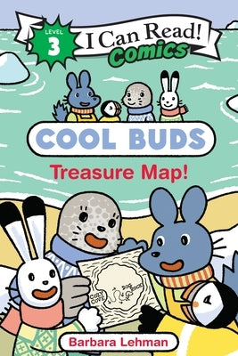 Paperback of Cool Buds: Treasure Map! by Clarion Books featuring colorful cover art with a treasure map theme.