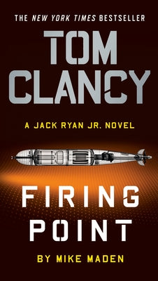 Cover of Tom Clancy's Firing Point mass market paperback book by Berkley Books, featuring military and tactical imagery.