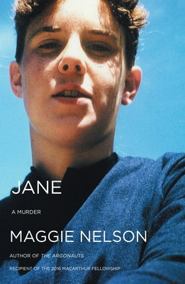 Paperback of Jane: A Murder by Soft Skull featuring the book cover with title and author text on a plain background.
