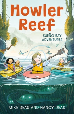 Paperback of Howler Reef novel by Orca Book Publishers, featuring a colorful underwater scene on the cover.